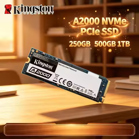 Kingston A2000 Reliable 3D TLC NVMe Drive M.2 2280 PCIe SSD 250GB 500GB 1TB Upgrade Storage For Note