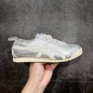 [PH Pure Original] Asics Onitsuka Tiger MEXICO 66 Asics Onitsuka Tiger Retro Classic Sneakers Silver