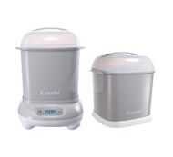 康貝 Combi Pro360 PLUS高效烘乾消毒鍋+保管箱組-寧靜灰