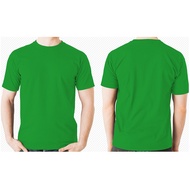 ÁO THUN TRƠN CỔ TRÒN MÀU XANH Lá ( ĐẬM ) TAY NGẮN NAM NỮ ( CÓ CẢ SIZE EM BÉ ) A0.-H12