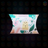 Pillow Box Besar Motiv Aesthetic Untuk Kemasan Kado
