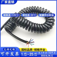 Large Spiral Spring Wire2Core3Core4Core5Core6Core7High Power Core2.5/4/6Square National Standard Pur