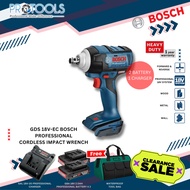 BOSCH GDS 18V-EC 300 ABR Brushless Motor Impact Wrench Cordless Impact Drill