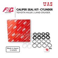 Disc Brake Caliper Seal Kit For TOYOTA Hilux KDN165 LN166 KUN25 Vigo Land Cruiser HZJ77 RZJ77 FIC Ja