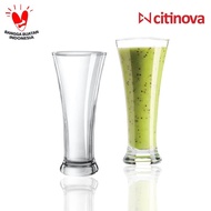 Gelas Kaca Veronica - Gelas Mulut Lebar - Gelas Tinggi Es Jus