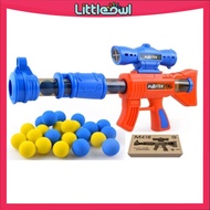 【M'sia】Soft Foam Ball Bullet Kids Toy Gun Rifle Blaster - M416 (Not Pain To Hit- SAFE PLAY)