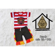 Original Danang Ece Reog Children's Clothes Set