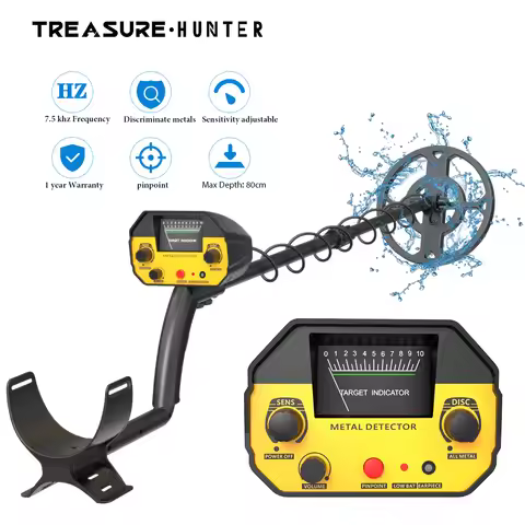 Treasure Hunter MD4030 Pro Gold Pinpointer Metal Detector Underground Detector Professional Treasure