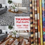 PVC Flooring Tikar Getah Gred A1 Roll = 1.84m x 6m Mat Floor Bedroom Carpet Door Household Lantai Be