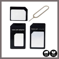 SIM Card Adapter Converter 3 in 1 Nano SIM Card Micro SIM Card