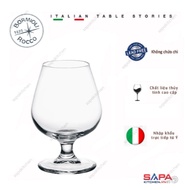 GLOBO COGNAC 25CL GLASS WINE CUP - GENUINE ITALY IMPORTED GLASS 128290