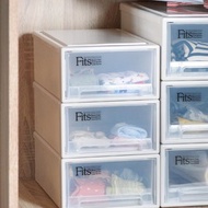 日本天馬 Fits隨選系列25.7寬單層抽屜收納箱 3入