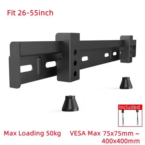 TV Wall Mount for 26-55 Inch TV up to 50kg, No Drill Low Profile TV Mount, Easy Install Wall Mount T