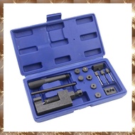 (JIVF) Motorcycle Chain Breaker Riveting Tool 6 Pins Chain Cutter Riveter Bike Chain Pin Handle for