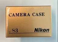 全新 原裝 絕版 日本Nikon 相機皮套和頸帶 為了 S2 S3 S4 7 SP 相機
