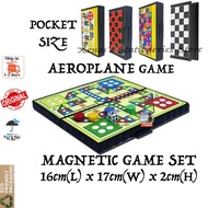 [AEROPLANE GAME] MAGNETIC GAME SET CHILDHOOD MEMORIES GAME [POCKET SIZE]