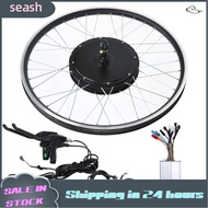 Seashorehouse Electric Bicycle Conversion Kit  Mountain Bike E-bike with 48V 1500W Motor 26 Inch Whe