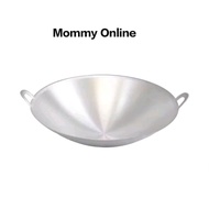8'~18Inch LnY Kuali Aluminium dua tangkai /Double handle Aluminum Cooking Wok / Aluminium Wok