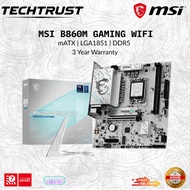 MSI B860M GAMING WIFI M-ATX MOBO LGA 1851 Micro ATX DDR5 WiFi 7 Motherboard COMBO CPU