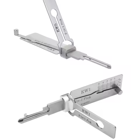 FOR Professional Locksmith Lishi 2 in 1 Tool SC4 SC1 KW1 KW5 Tools for Home Door Civil KEY