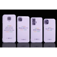 Realme C11 Casing | Realme C12 | Realme C15 | Realme C3 | Realme 5 Pro Clear Transparent Soft Case