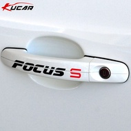 Kucar Car Sticker Reflective Handle Sticker Fox Modified Door Handle Sticker-Ford Fox Handle Sticker