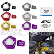 NVX155 V2 NMAX V2 ARUMI CVT COVER TRANSPARENT ENGINE ENJIN COVER NMAX NVX V2 CVT COVER SET
