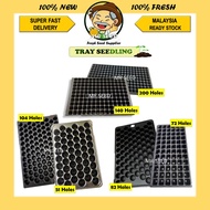 🌱Tray Seedling 51 72 104 140 200 Holes/ Bekas Semaian Plastik /SEMAIAN/Seed Germination/nursery Tana