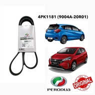 Perodua Myvi 1.5 2018 Alternator Fan Belt 9004A-91077 [4PK1181]