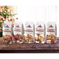 Merba Patisserie - Nougatelli / Double Chocolate/Dark Chocolate &amp; Hazelnut/White Chocolate &amp; Cranberry Cookies 200g