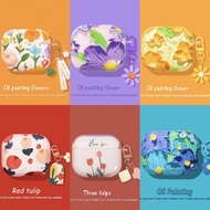 Flower Milk Tea Airpods Case Cute Airpods Pro 2 Case Airpods 3 Case Silicone Airpods Gen 2 Case Portable Airpods Cover