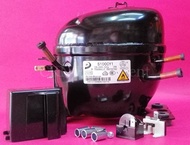 คอมเพรสเซอร์ ใหม่ มือหนึ่ง คอมตู้เย็น 1/5HP 158W น้ำยา R600a อะไหล่ตู้เย็น S96CY1