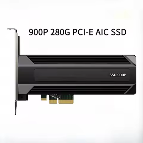 Original SSD 900P Series 280G PCIE AIC PCIe X4 3D XPoint SSDPED1D280GASX AIC/HHHL 10DWPD/5.11PBW for