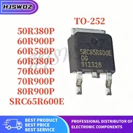 5PCS Brand NEW 50R380P 80R900P 70R900P 70R600P 60R900P 60R580P 60R380P SRC65R600E TO-252 MOSFET In S