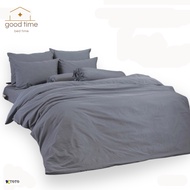 TOTO Bed Sheet Set 3.5 Feet Including Duvet Gray
