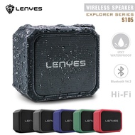 PROMO!!! Lenyes S105 Speaker Bluetooth Waterproof Tahan Air Tahan Jatuh/Benturan Suara Super Bass - 