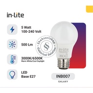 INLITE IN-LITE INB007 5W 5W WATT LED LAMP WITH WARRANTY