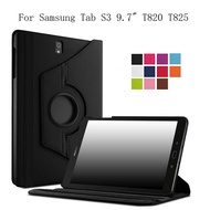 For Samsung Galaxy Tab S3 9.7 SM-T820 SM-T825 T829 Tablet Case 360 Rotating Folding Stand Bracket Flip Leather Protective Cover