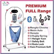 Polo baby Electronic Baby Cradle with remote control/buaian automatic set