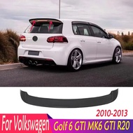 For Volkswagen 2010-2013 Golf 6 GTI MK6 GTI R20 Hatchback Car Rear Roof Spoiler Wing Rear Trunk Lip 