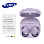 New หูฟังบลูทูธ Samsung Galaxy Buds 2 TWS หูฟังบลูทูธไร้สาย BT Earphones TWS True Stereo Earbuds with Mic and Charging Case Samsung Wireless Noise Cancelling Headphones ไมโครโฟนในตัว Waterproof Sports Earplugs