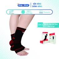 Bó cổ chân thể thao PRO Red United Medicare (Cặp) (D13)