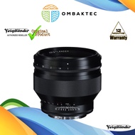 Voigtlander Nokton 50mm f/1.0 Aspherical Lens Sony E