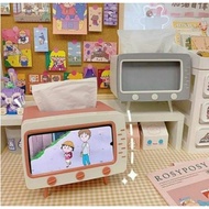 Tv Tissue Box Tissue Box Organizer Tissue Holder in Tv Shape Phone Holder
