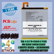 Battery Replacement >LENOVO Tab 4 8.0 TB-8504X 8 Plus 8704X M8 8504F 8405N 8505F 8505X L19D1P31 8505