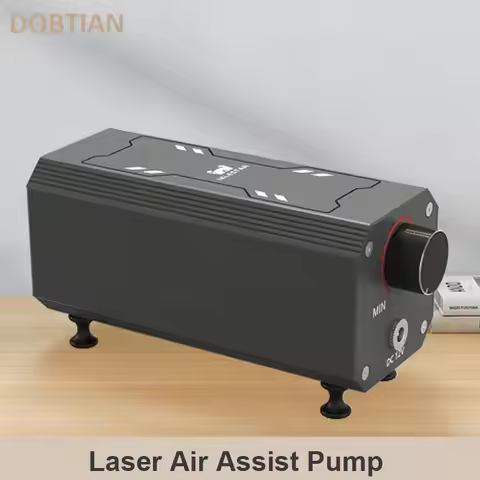 Air Assist Compressor AC 110V/220V Laser Air Assist Pump for Laser Cutter and Engraver Adjustable 10