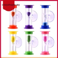 【CRAZYSPE】2 Min Blue Sand No Battery Shower Timer Save Water Needed Tooth Brushing Timer