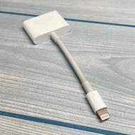 二手良品 Apple 原廠 A1438 Lightning 轉 HDMI 螢幕 同步 轉接器 轉接線 投放 可同步充電