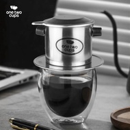 ORI One Two Cups Vietnam Drip Coffee Filter Pot Coffee Filter 120ml 7Q - ON-7Q