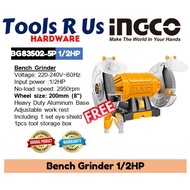 Ingco Bench Grinder 1/2HP BG83502-5P* MERVILLE